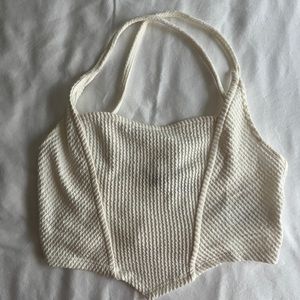 ‼️MOVING‼️Must go🚨 NWT cropped textured size S Urban Outfitters tank top